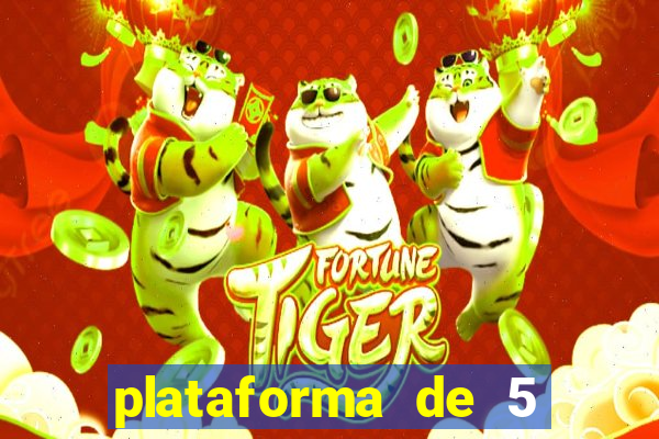 plataforma de 5 reais fortune tiger